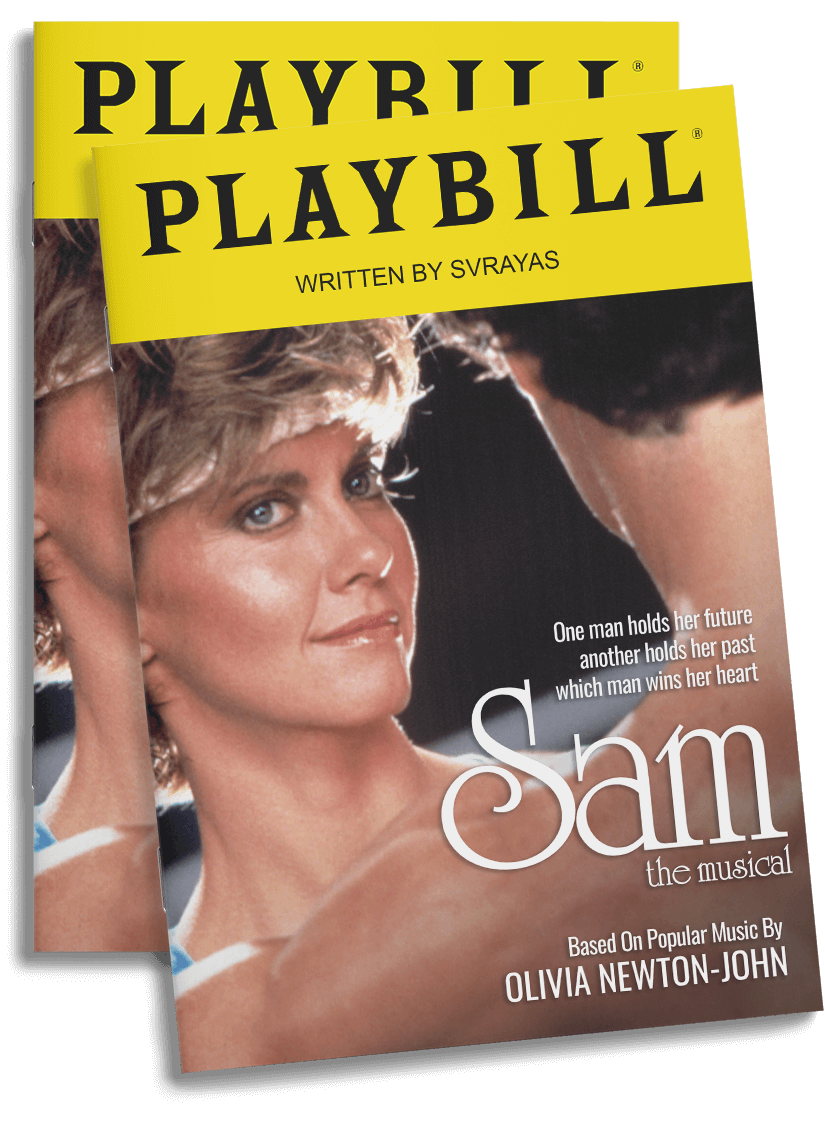 Playbill for SAM The Musical